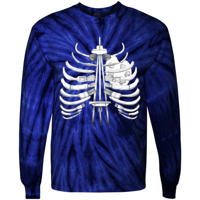 Art Bones Art I Can Feel It In My Bones! Tie-Dye Long Sleeve Shirt