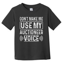 Auctioneer Bidding Auction Salesperson Public Sale Toddler T-Shirt