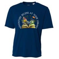 Adventure Begins At Your Library Summer Reading 2024 Cooling Performance Crew T-Shirt