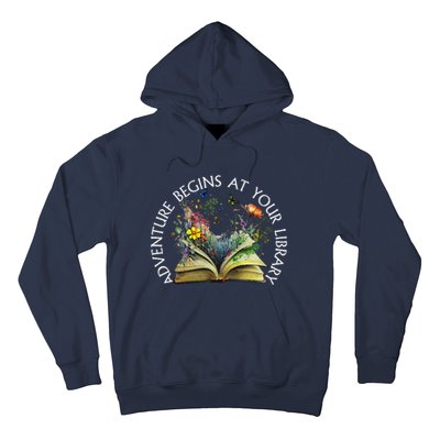 Adventure Begins At Your Library Summer Reading 2024 Hoodie