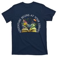 Adventure Begins At Your Library Summer Reading 2024 T-Shirt