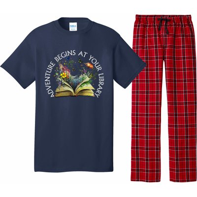 Adventure Begins At Your Library Summer Reading 2024 Pajama Set