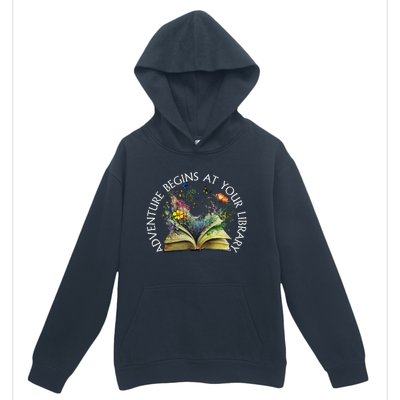 Adventure Begins At Your Library Summer Reading 2024 Urban Pullover Hoodie