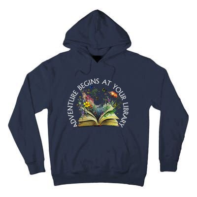 Adventure Begins At Your Library Summer Reading 2024 Tall Hoodie