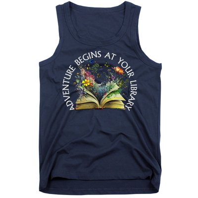 Adventure Begins At Your Library Summer Reading 2024 Tank Top