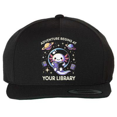 Adventure Begins At Your Library Summer Reading Program 2024 Wool Snapback Cap