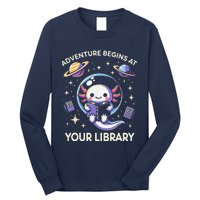 Adventure Begins At Your Library Summer Reading Program 2024 Long Sleeve Shirt