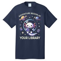 Adventure Begins At Your Library Summer Reading Program 2024 Tall T-Shirt