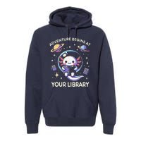 Adventure Begins At Your Library Summer Reading Program 2024 Premium Hoodie