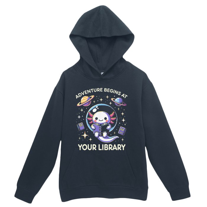 Adventure Begins At Your Library Summer Reading Program 2024 Urban Pullover Hoodie