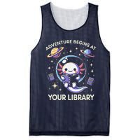 Adventure Begins At Your Library Summer Reading Program 2024 Mesh Reversible Basketball Jersey Tank