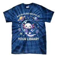 Adventure Begins At Your Library Summer Reading Program 2024 Tie-Dye T-Shirt