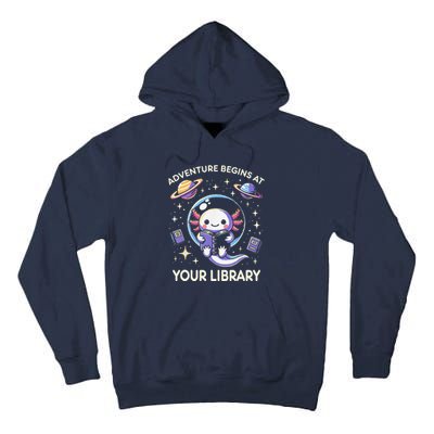 Adventure Begins At Your Library Summer Reading Program 2024 Tall Hoodie