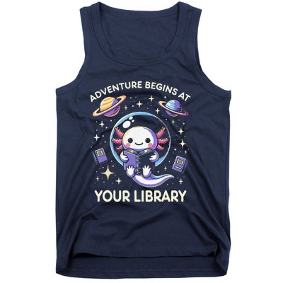 Adventure Begins At Your Library Summer Reading Program 2024 Tank Top