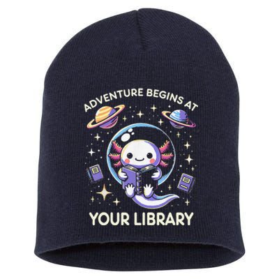 Adventure Begins At Your Library Summer Reading Program 2024 Short Acrylic Beanie