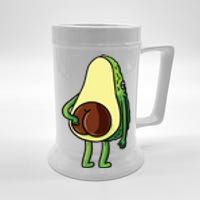 Avocado Butt Avocado Lover Cute Beer Stein