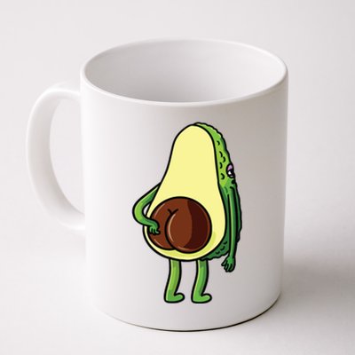 Avocado Butt Avocado Lover Cute Coffee Mug