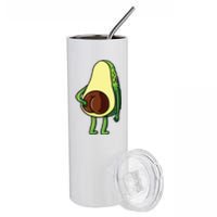 Avocado Butt Avocado Lover Cute Stainless Steel Tumbler