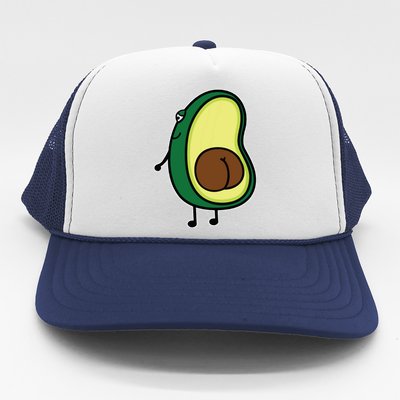 Avocado Butt Trucker Hat