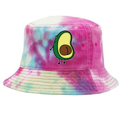 Avocado Butt Tie-Dyed Bucket Hat