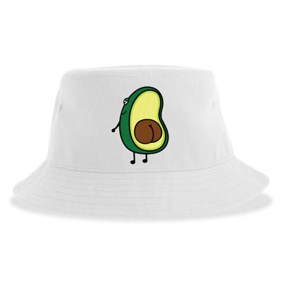 Avocado Butt Sustainable Bucket Hat