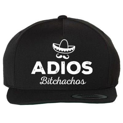 Adios Bitchachos Wool Snapback Cap