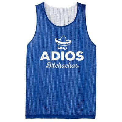 Adios Bitchachos Mesh Reversible Basketball Jersey Tank