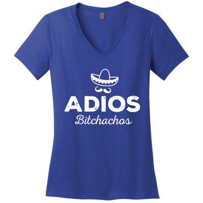 Adios Bitchachos Women's V-Neck T-Shirt