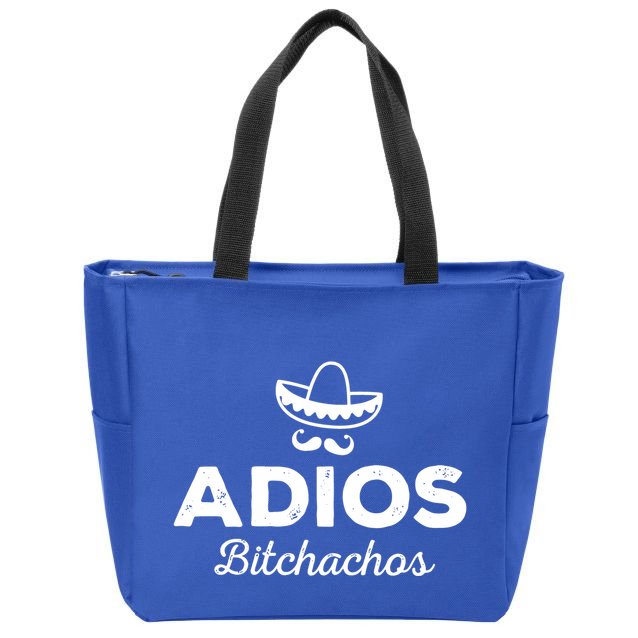 Adios Bitchachos Zip Tote Bag