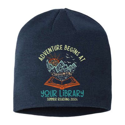 Adventure Begins At Your Library Summer Reading 2024 Sustainable Beanie