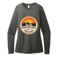 Adventure Begins At Your Library Summer Reading 2024 Womens CVC Long Sleeve Shirt