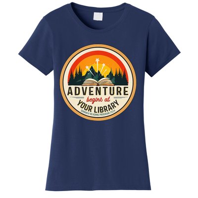 Adventure Begins At Your Library Summer Reading 2024 Women's T-Shirt