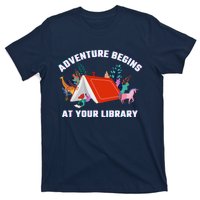 Adventure Begins At Your Library Summer Reading 2024 T-Shirt