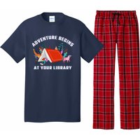 Adventure Begins At Your Library Summer Reading 2024 Pajama Set