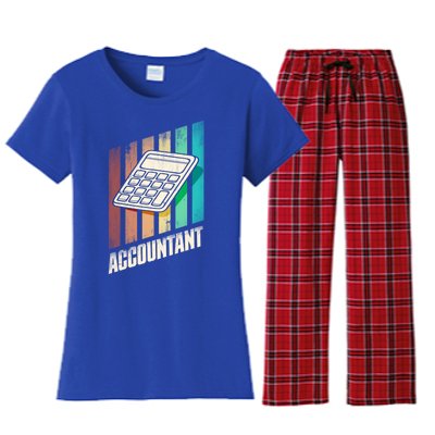 Accountant Bookkeeper Accounting Bookkeeping Gift Women's Flannel Pajama Set