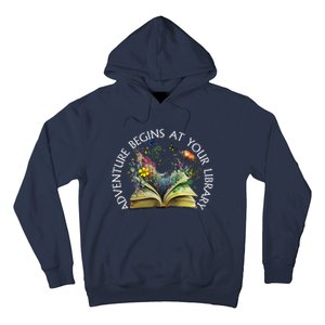 Adventure Begins At Your Library Summer Reading 2024 Hoodie