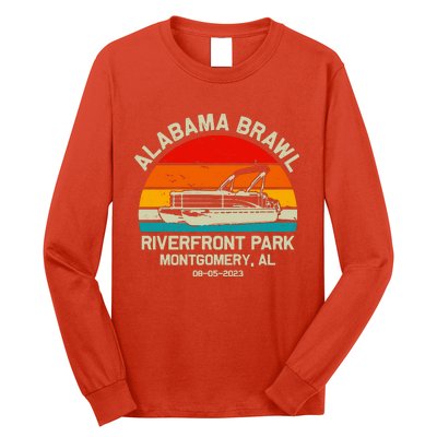 Alabama Brawl At Riverfront Park In Montgomery Alabama Long Sleeve Shirt