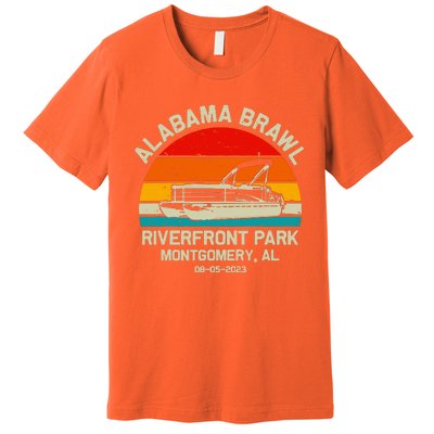 Alabama Brawl At Riverfront Park In Montgomery Alabama Premium T-Shirt