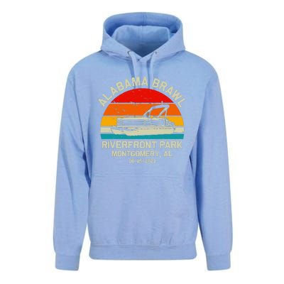 Alabama Brawl At Riverfront Park In Montgomery Alabama Unisex Surf Hoodie