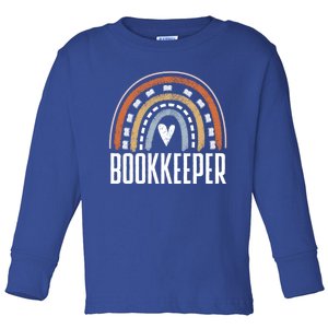 Accountant Bookkeeping Accounting Bookkeeper Gift Toddler Long Sleeve Shirt