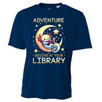 Adventure Begins At Your Library Summer Reading Program 2024 Cooling Performance Crew T-Shirt