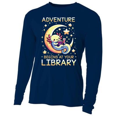 Adventure Begins At Your Library Summer Reading Program 2024 Cooling Performance Long Sleeve Crew