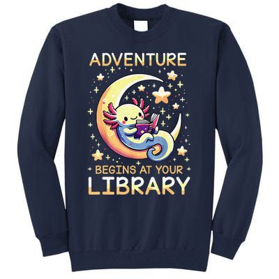 Adventure Begins At Your Library Summer Reading Program 2024 Tall Sweatshirt