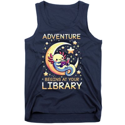 Adventure Begins At Your Library Summer Reading Program 2024 Tank Top