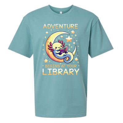 Adventure Begins At Your Library Summer Reading Program 2024 Sueded Cloud Jersey T-Shirt