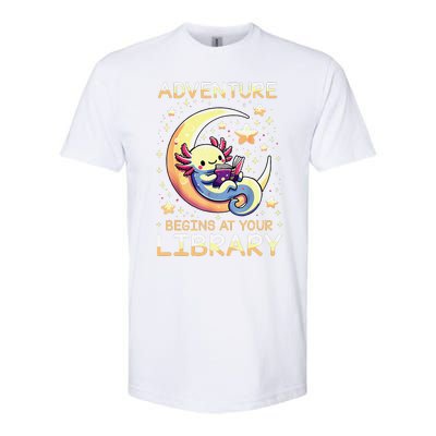 Adventure Begins At Your Library Summer Reading Program 2024 Softstyle® CVC T-Shirt