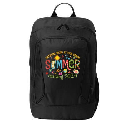 Adventure Begins At Your Library Summer Reading Program 2024 City Backpack