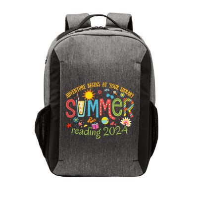 Adventure Begins At Your Library Summer Reading Program 2024 Vector Backpack