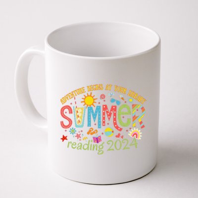 Adventure Begins At Your Library Summer Reading Program 2024 Coffee Mug