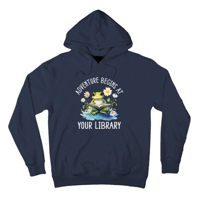 Adventure Begins At Your Library Summer Reading Program 2024 Hoodie